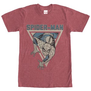 Men's Marvel Triangle Spider-Man T-Shirt - 1 of 4