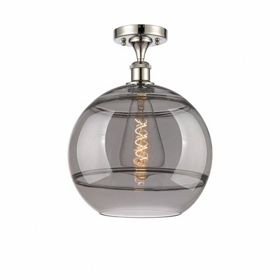 Rochester - 1 Light Semi-Flush Mount In Industrial Style-14.63 Inches Tall and 12 Inches Wide