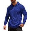 COOFANDY Mens Hoodie Sweatshirts Casual Drawstring Hoodies with Pocket Army Green XXXL - 4 of 4