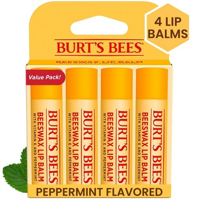 Burt's Bees Moisturizing Lip Balm - Sweet Mandarin - 0.15oz : Target