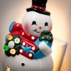 6"H Sullivans Christmas Whimsical Snowman Nightlight  Multicolor - 2 of 4