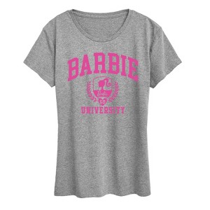 Women's - Barbie - University Short Sleeve Graphic T-Shirt - 1 of 4