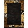LunaLulinlk Animal Skin Patterns Black 2 ft. x 3 ft. Animal Print Area Rug - 2 of 4
