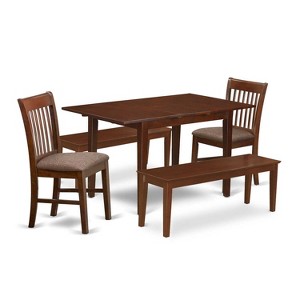 Dining Room Table Set Southwestern Style Wood Table & Chair Set - 1 of 4