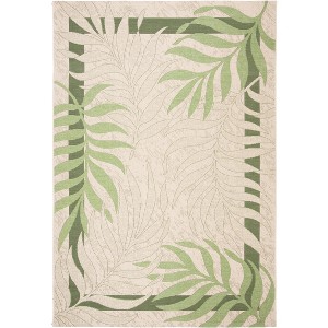 Courtyard CY7836 UV & Stain Resistant Non-Shedding Power Loomed Indoor/Outdoor Rugs - Safavieh - 1 of 4