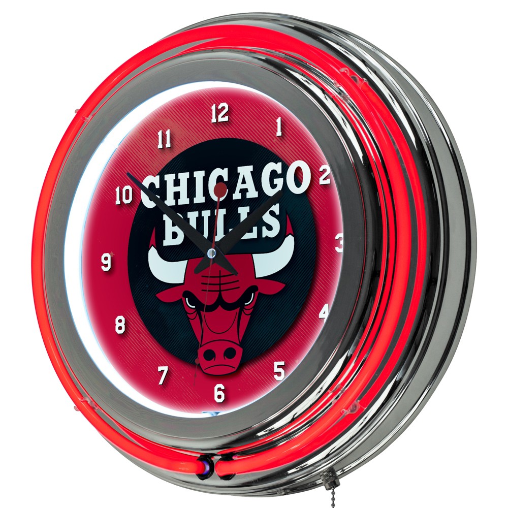 Photos - Wall Clock NBA Chicago Bulls Team Logo 