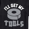 Men's - Instant Message - I'll Get My Tools Short Sleeve Graphic T-Shirt - 2 of 4