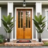 NicBex Artificial Palm Tree/Bamboo Set of 2 in Pots Tropical Faux Palm Trees with Bendable Fronds, Ready-to-Use Indoor/Outdoor Floor Plants - 2 of 4
