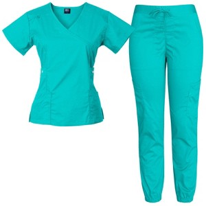 Medgear Women's 12-Pocket Jogger Set - 1 of 4