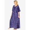 Only Necessities Plus Size Sweeping Printed Lounger - 4 of 4