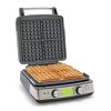 GreenPan Elite Ceramic Nonstick 4-Square Waffle Maker - 2 of 4