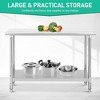 Food Prep Stainless Steel Table Commercial Workstation - 3 of 4
