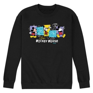 Men's - Disney - Classic Mickey Mouse Graphic Fleece Sweatshirt - 1 of 4