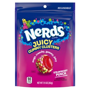 Nerds Juicy Gummy Cluster Candies - 7.15oz - 1 of 4