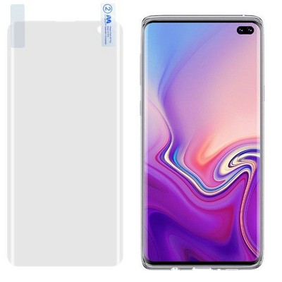 Valor Full Coverage Screen Protector LCD Film Guard Shield compatible with Samsung Galaxy S10 Plus