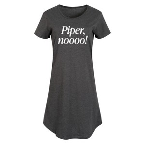 Women's - Instant Message - Piper No Graphic T-shirt Dress - 1 of 4