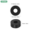 Unique Bargains Mechanical Anti-Vibration Durable Multipurpose Rubber Isolation Washers Black - 3 of 4