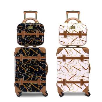 Chariot Travelware - Hi Chariot Friends! Have a very happy Valentines day  with Gatsby Black 2pc luggage set! Macy's #valentinesdaysale #vdaysale #sale  #gatsby #coolhearts #discohearts #luggage #lugggageset #travelblogger  #travel #seetheworld