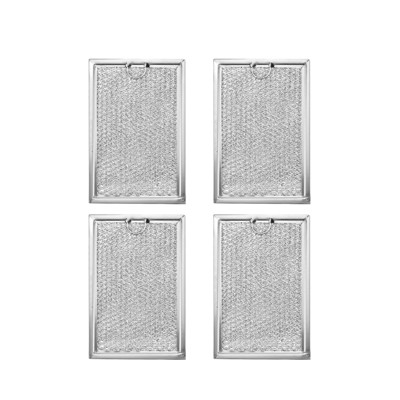 Nispira Replacement Range Hood Microwave Grease Filter Compatible with GE WB06X10309, 4 Packs