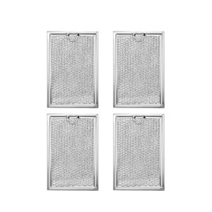 Nispira Replacement Range Hood Microwave Grease Filter Compatible with GE WB06X10309, 4 Packs - 1 of 2
