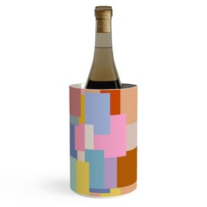Daily Regina Designs Color Block Print Mid Century Wine Chiller - Deny Designs - 1 of 2