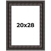PosterPalooza | 3.5" Wide Ornate Black Picture Frame - UV Acrylic, Foam Board Backing, Hanging Hardware - 2 of 4