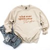 Simply Sage Market Whatever Spices Your Pumpkin Sweatshirt - 3 of 4