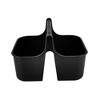 J&V TEXTILES Portable Shower Caddy, Bathroom Organizer Basket, Perfect Size for Dorm/College, Plastic Bath Tote, Dries Quickly with Drainage Holes - 2 of 4