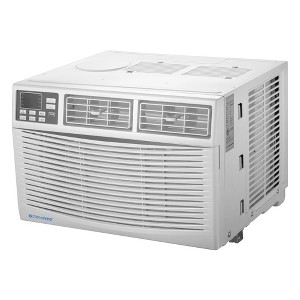 Cool-Living 12,000 BTU Window Mount Room Air Conditioner with Installation Kit and Remote Control, Cools Rooms Up To 450 Square Feet, White - 1 of 4