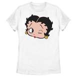 Women's Betty Boop Large Face T-Shirt