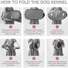 Bellura Pet - Portable Pop - Up Pet Shelter - Grey - 3 of 4