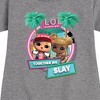 Girls' - Lol Surprise! - Together We Slay Graphic Short Sleeve Fleece Dress - 2 of 4