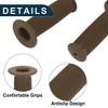 Unique Bargains Bike Handlebar Grips Covers 3.94" Brown 1 Pair - 4 of 4