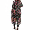 Women's Glamorous Floral Sequin Duster - Jess Lea - 3 of 4
