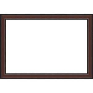 Amanti Art Harvard Walnut Framed Dry Erase Magnetic Board - 1 of 4