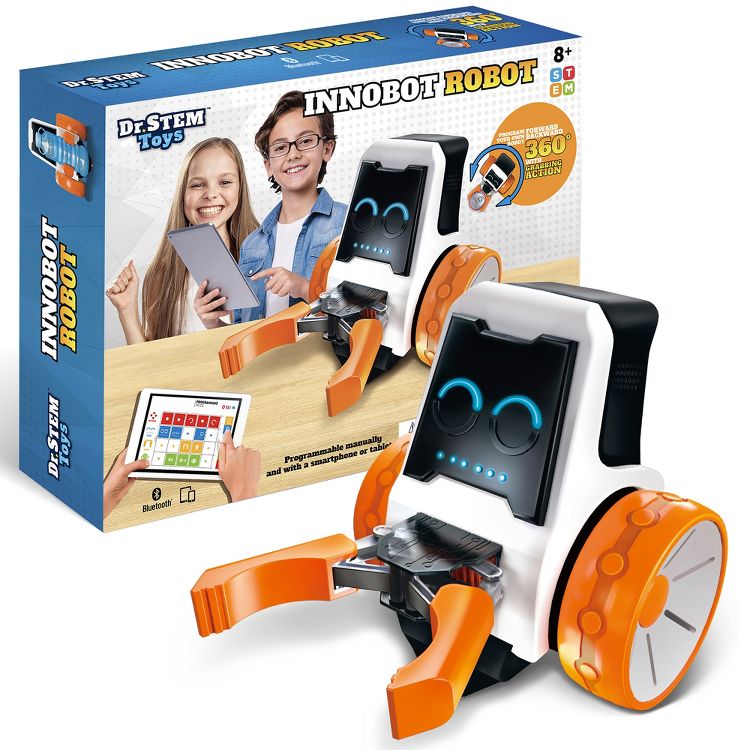 Dr. STEM Innobot Robot Kit, Build & Program Bluetooth Control for Kids 8+, 1 of 8