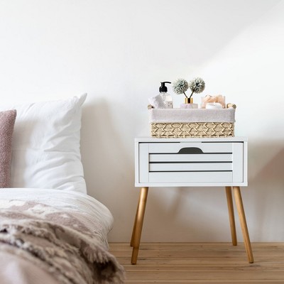 Beige Rectangular Macrame Paper Rope Storage Baskets Set