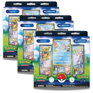 Pokemon TCG: Pokemon Go Pin Collection -Squirtle (3-Pack) - 1 of 4