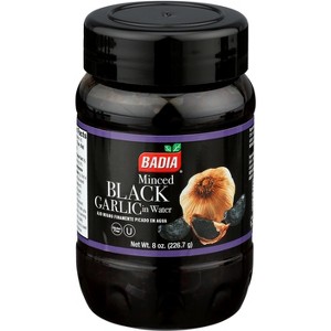 Badia Garlic Black Minced in Water -8 oz - 1 of 3