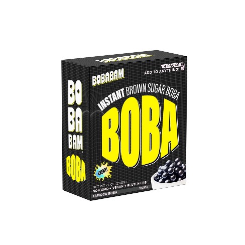 Bobabam Brown Sugar Boba Balls - 4ct - image 1 of 3