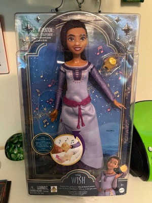 Disney Wish Singing Asha Of Rosas Fashion Doll & Star Figure, Posable ...