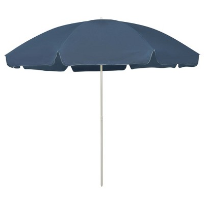 vidaXL Beach Umbrella Blue 118.1 in.