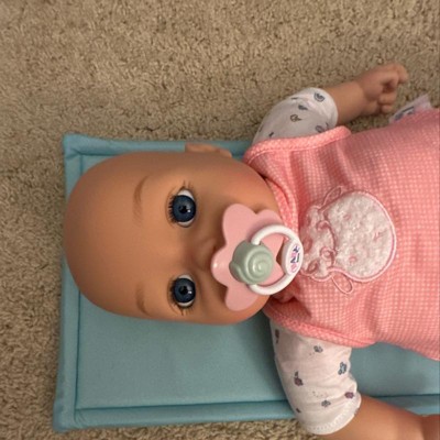 Baby Born My Real Baby Doll Annabell, Blue Eyes: Realistic Soft-Bodied Baby  Doll, Kids Ages 3+, Sound Effects, Drinks & Wets, Mouth Movements, Cries