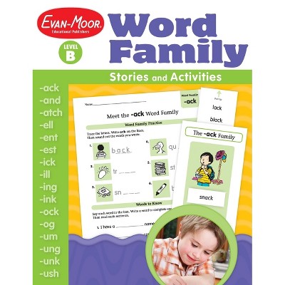 Word Family Stories and Activities, Kindergarten - Grade 2 (Level B), Teacher Resource - (Word Family: Stories & Activities) (Paperback)