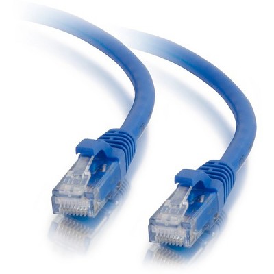 C2G 7ft Cat5e Snagless Unshielded (UTP) Network Patch Ethernet Cable - Blue - Category 5e for Network Device - RJ-45 Male - RJ-45 Male - 7ft - Blue