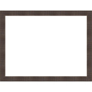 Amanti Art Whiskey Brown Rustic Framed Dry Erase Magnetic Board - 1 of 4