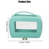 Unique Bargains Clear Travel Makeup Bag 1 Pc - 4 of 4