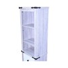 NicBex Narrow Freestanding Bathroom Cabinet,Storage Cabinet with Adjustable Shelves,Tall Linen Tower with Drawer/Doors for Bathroom,Living Room - 3 of 4