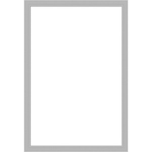 Amanti Art Hera Chrome Framed Dry Erase Magnetic Board - 1 of 4