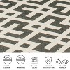 Courtyard CY6915 UV & Stain Resistant Non-Shedding Power Loomed Indoor/Outdoor Rugs - Safavieh - 4 of 4